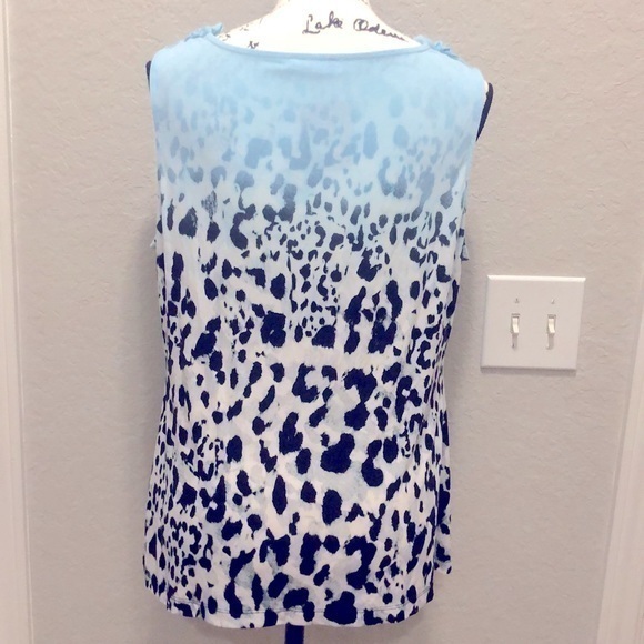 Calvin Klein Leopard Tank‎ Top L - Picture 2 of 3